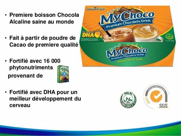 MyChoco Boisson Alcaline