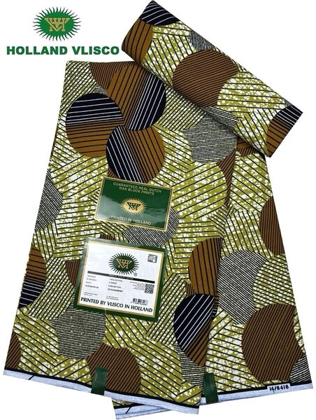 Tissu wax Holland Vlisco imprimé