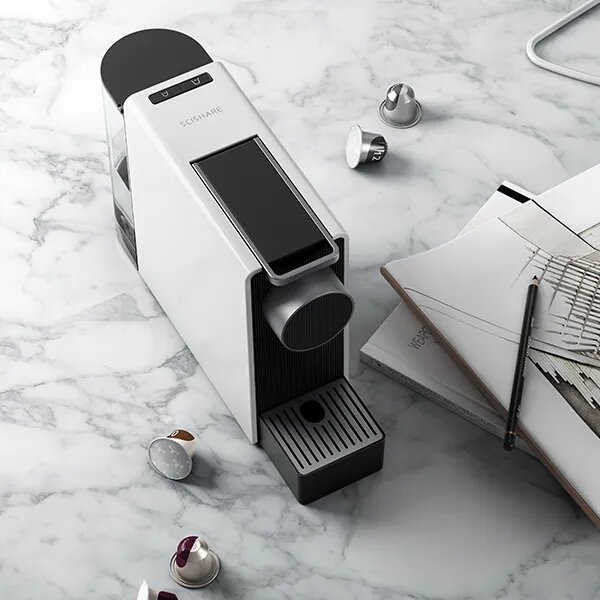 Machine à café à capsules design élégant