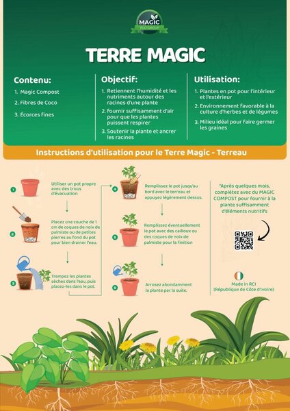 Terreau Universel Terre 70l