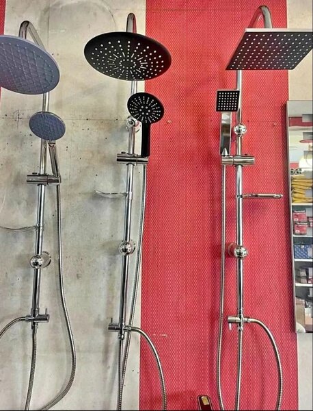 Ensemble de douches modernes