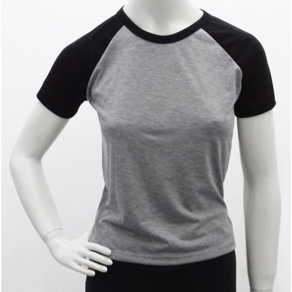 T-shirt bicolore raglan unisexe