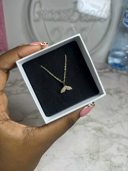 Collier sirène élégant or