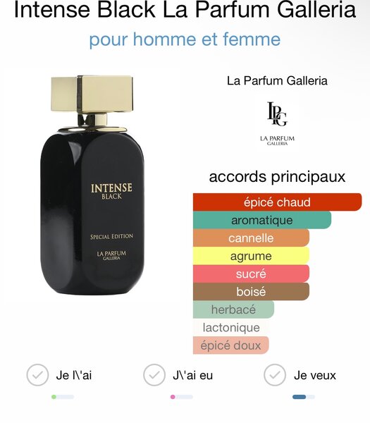 Parfum Intense Black Édition