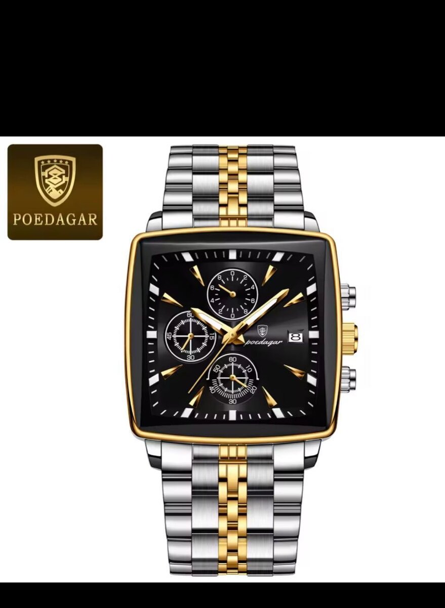 Montre Homme Poedagar Élégante