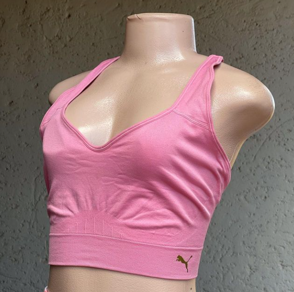 sport top light pink Puma