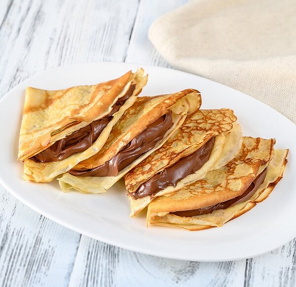 Crêpes au Nutella gourmandes