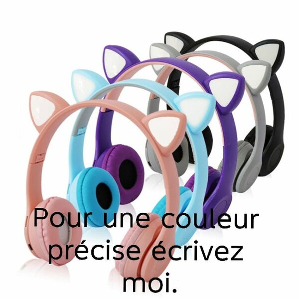 Casque Oreilles Chat P47M
