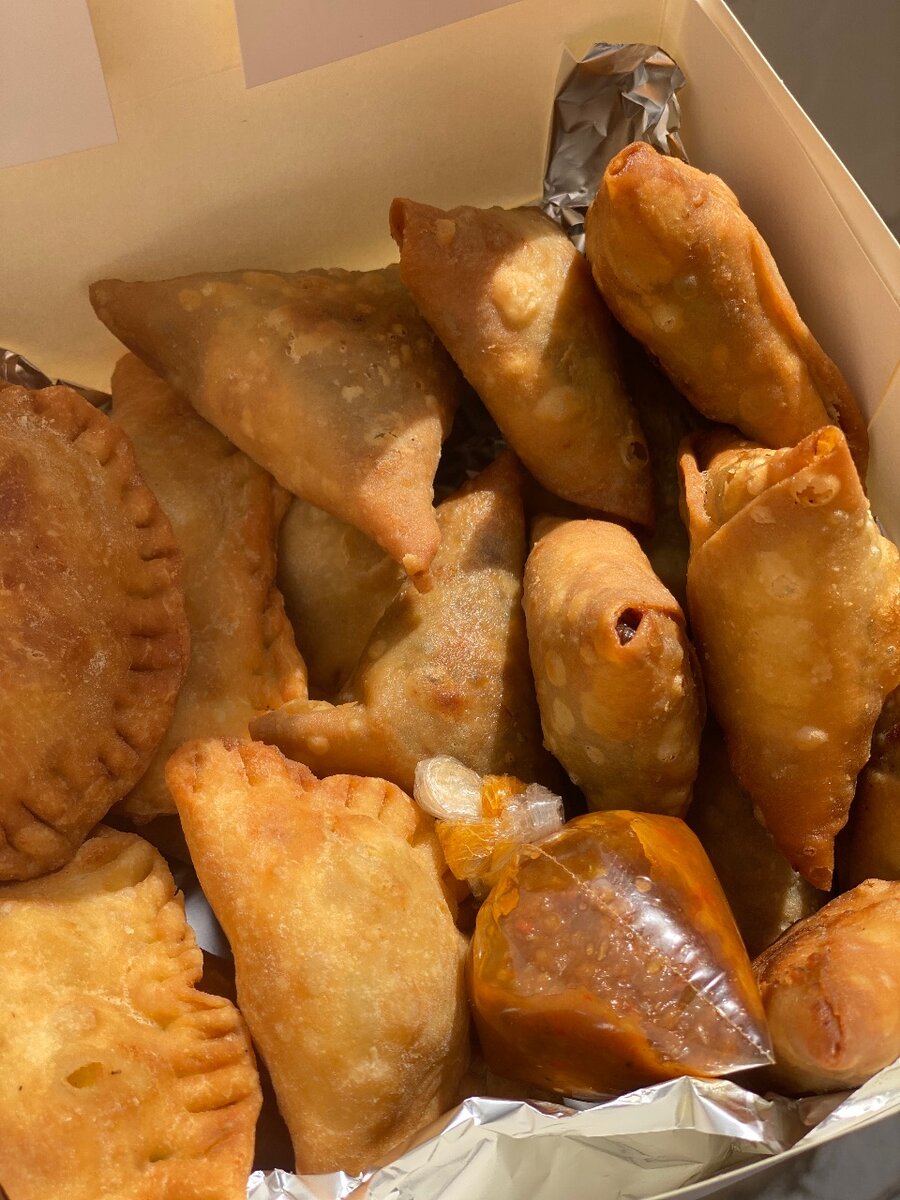 Pastel  de Samoussas