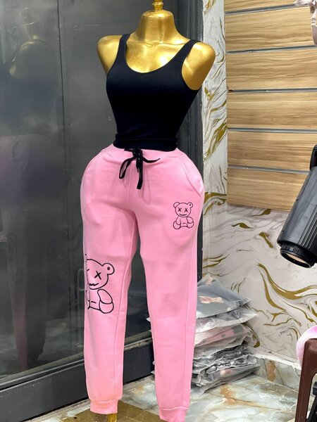 Jogging Pink Ourson Femme