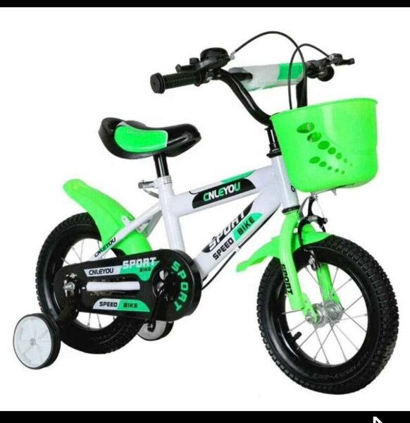 Vélo Enfant avec Roulettes Vert