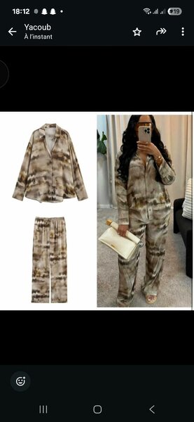 Ensemble tie-dye chic