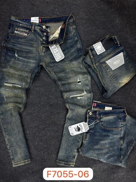 Jeans slim déchirés homme