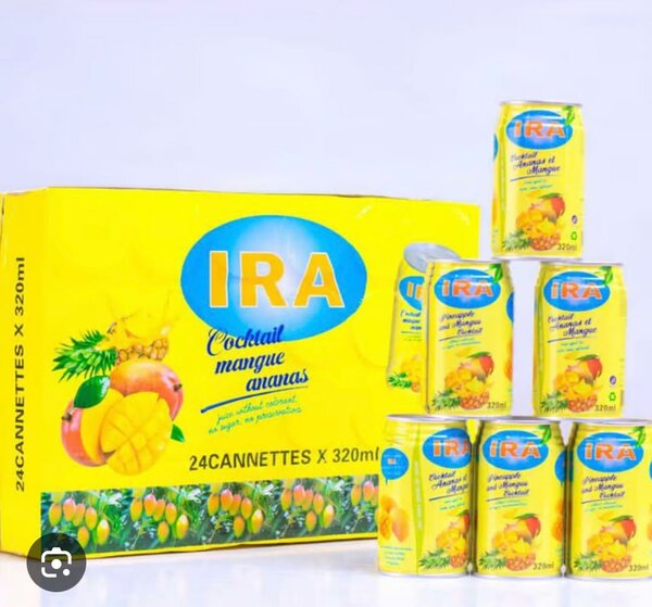 Cartons 24 Canettes de jus IRA