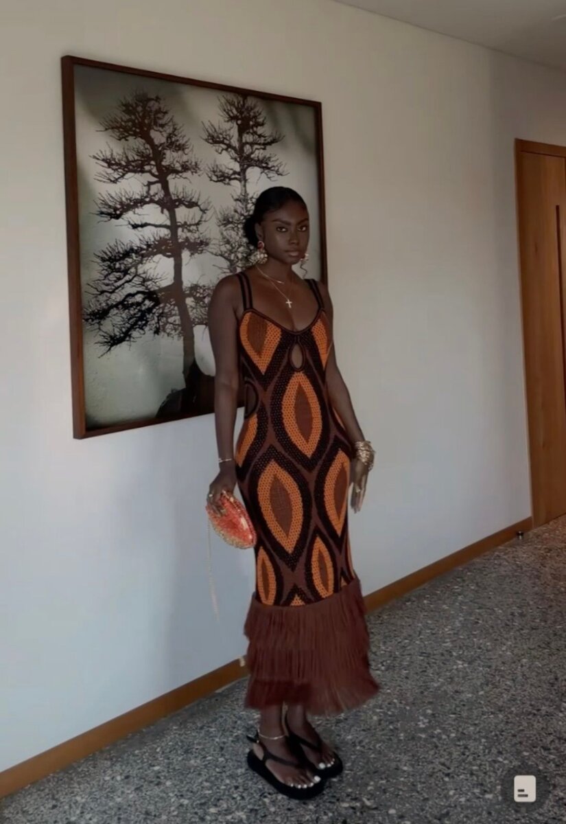 Robe crochet bohème été