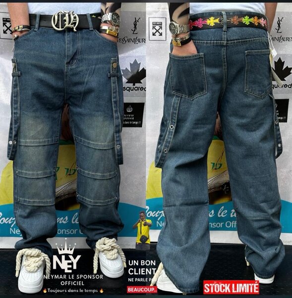 Jean Cargo Mode Homme