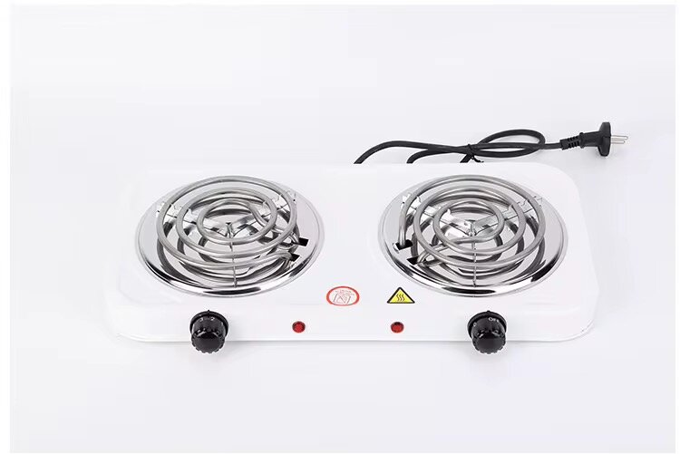 Plaque chauffante électrique double