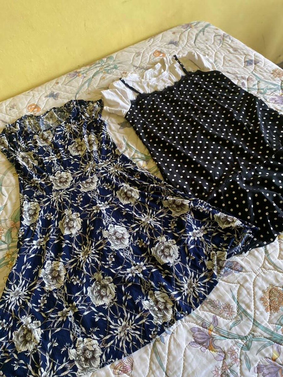 Skirts jeans and dresses