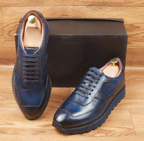 Chaussures Derby en cuir homme