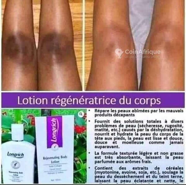 Lotion corporelle rajeunissante