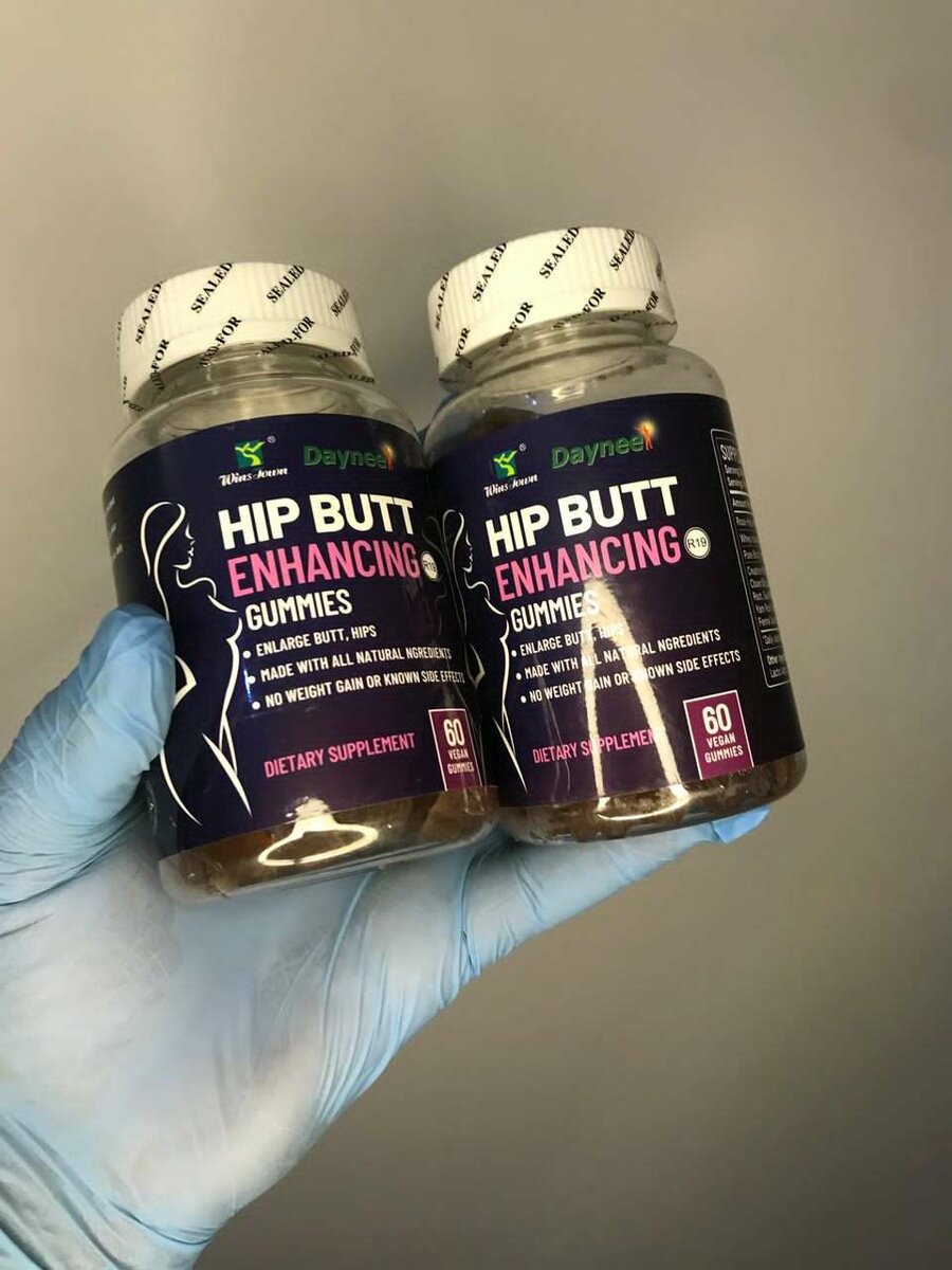 Hip and butt enhancement gummies (2x)