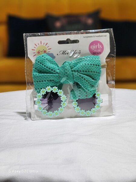 Ensemble barrette lunette pour fille