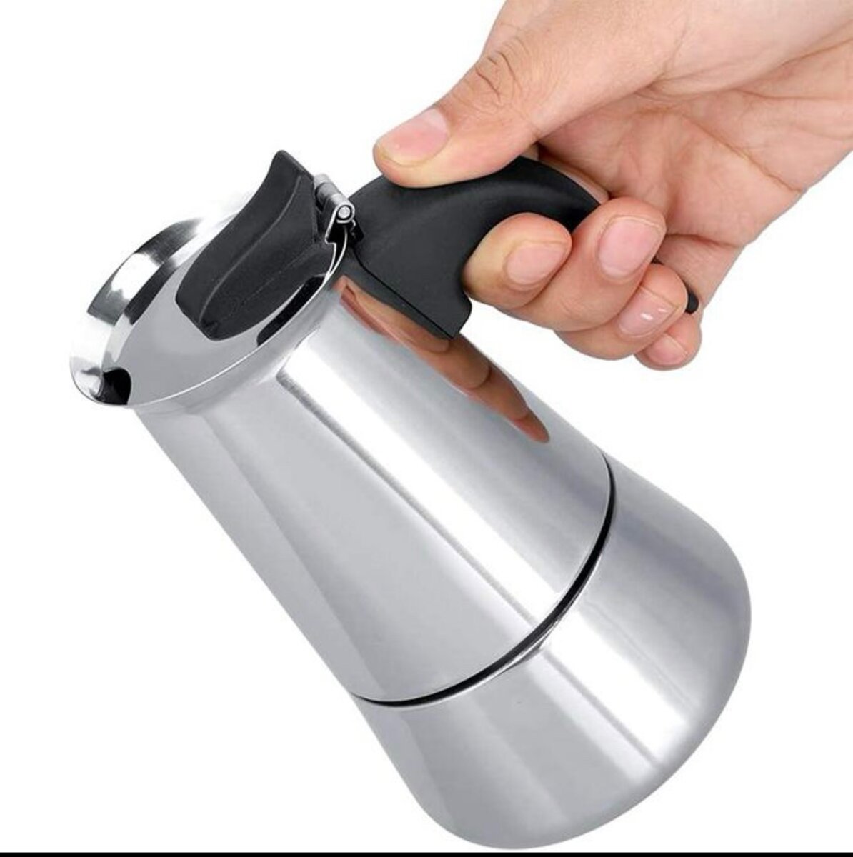 Cafetière à Expresso Cafetière en Acier Inoxydable pour 2 Ta