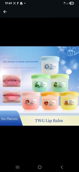 Baume à Lèvres TWG 6 Saveurs