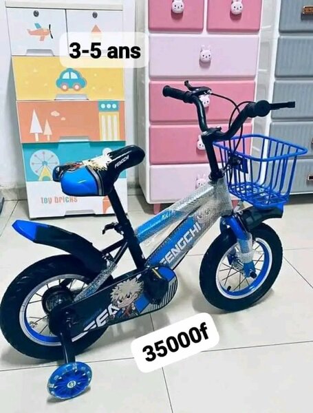 Vélo Enfant 3-5 Ans avec Panier