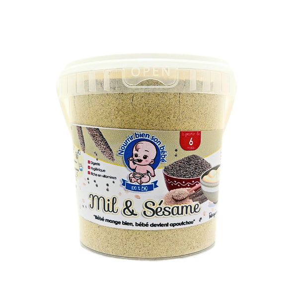 Céréales pour Bébé_Mil&Sésame