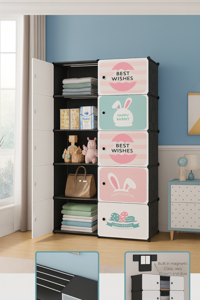 Armoire de rangement modulaire