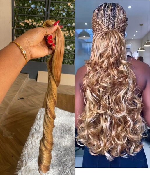 Cheveux Perruque Tressée