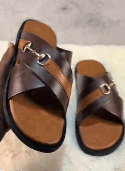 Sandales en cuir élégantes