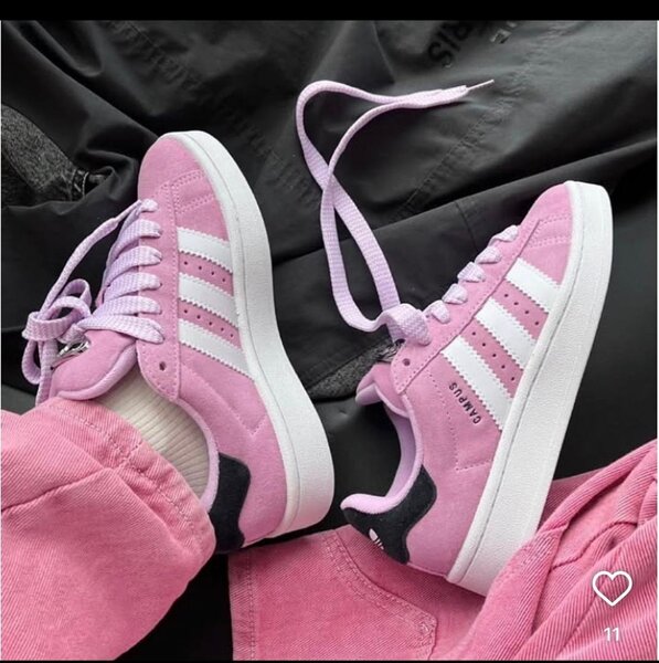 Baskets roses pour filles