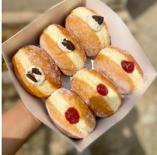 Délicieux beignets croustillants