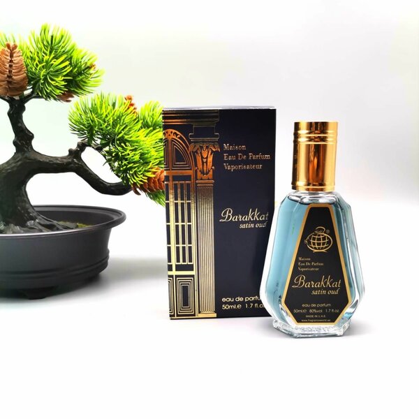 Fragrance world Barakkat satin oud eau de parfum 50ml