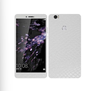 Huawei Honor Note 8 White Snake Leather Texture Mobile Skin