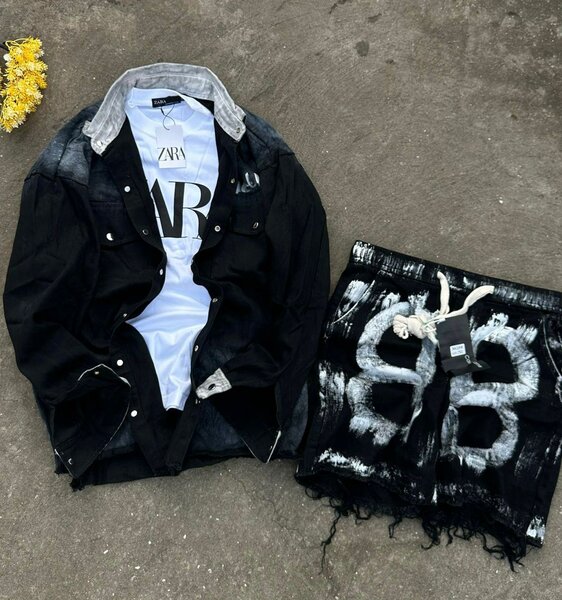 Ensemble vestes et shorts