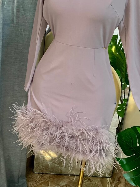 Sexy feather dress Uk 8