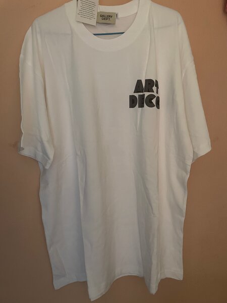 T-shirt blanc Art Deco