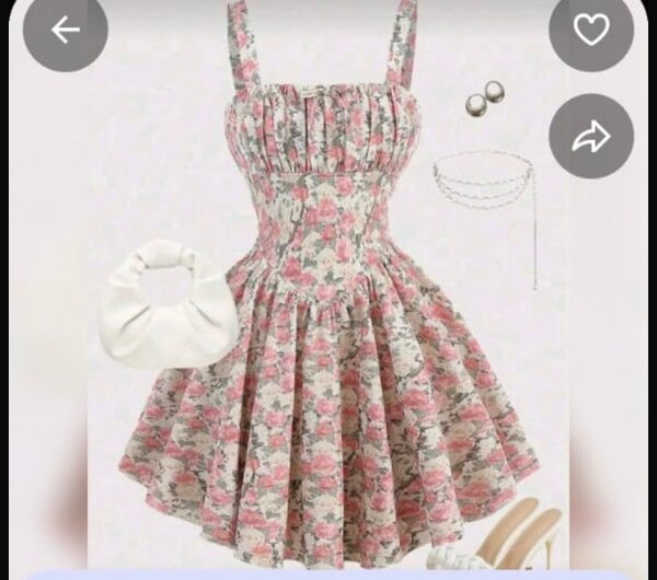 Robe d'été fleurie chic