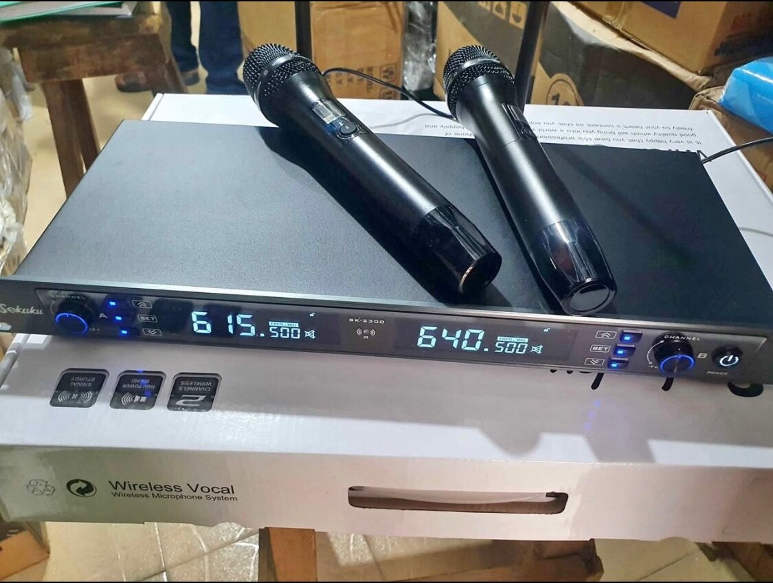 Microphone sans fil professionnel