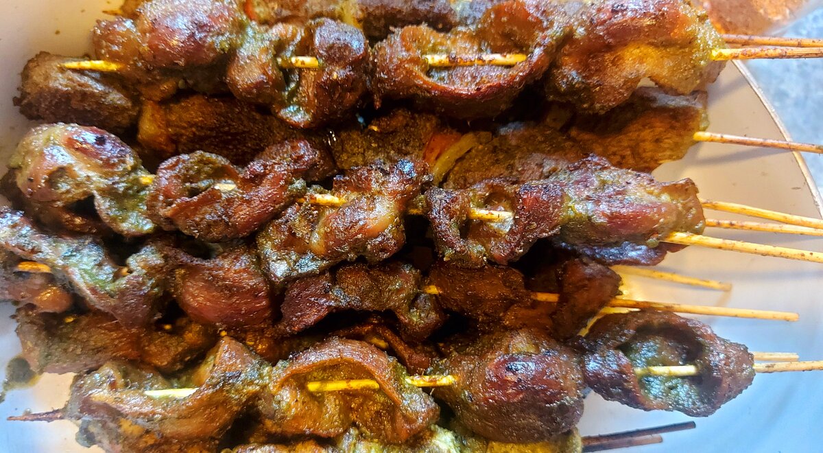 Brochettes de Gésiers Grillées