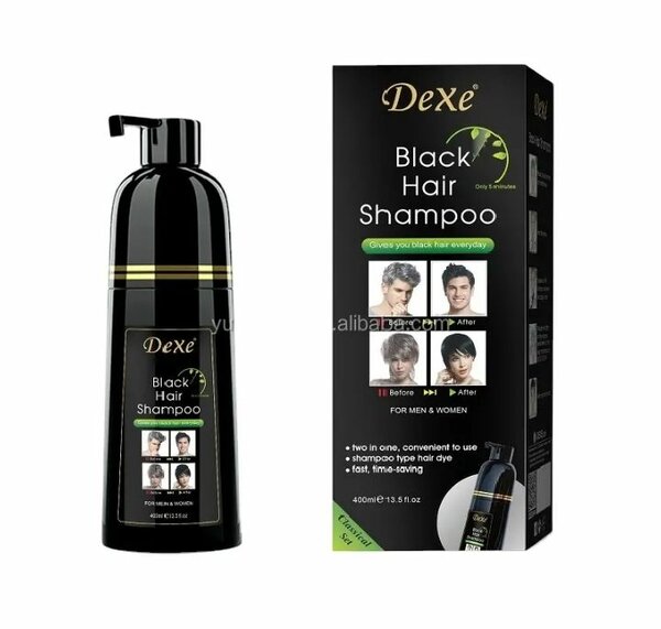 Teinture noir pour cheveux