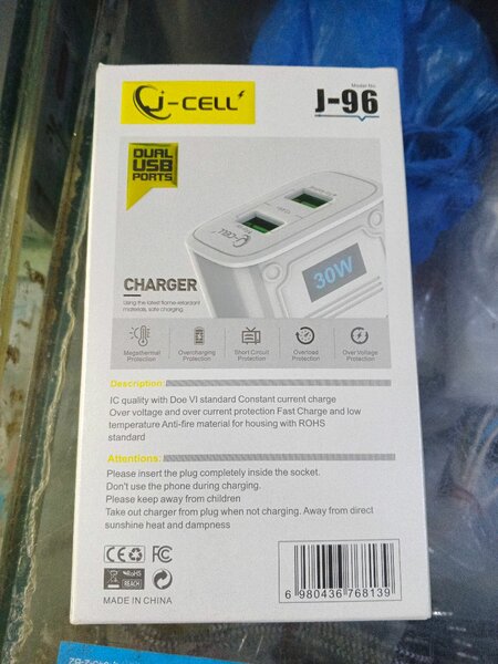 JCell Best Fast charger LCD Charger