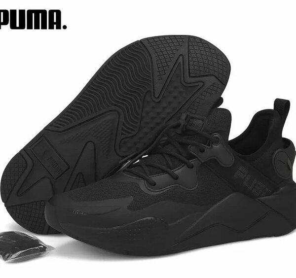Baskets noires Puma hommes