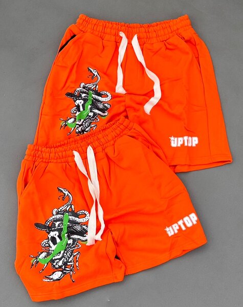 Shorts Orange Serpent