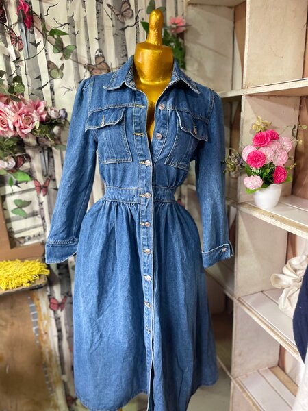 Robe en jean élégante