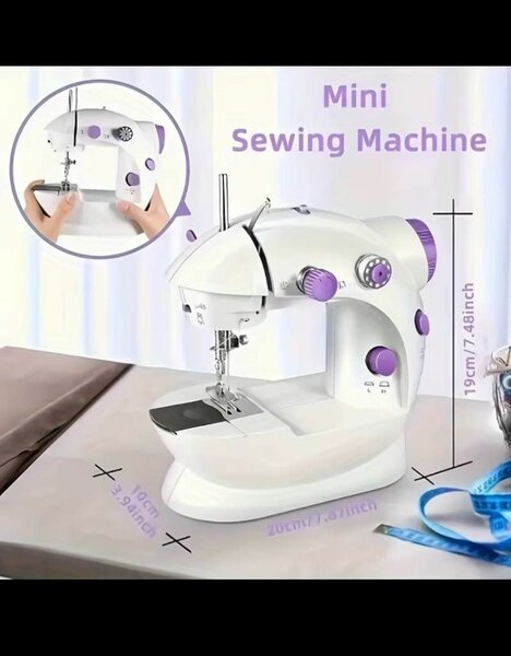 Mini machine à coudre portable