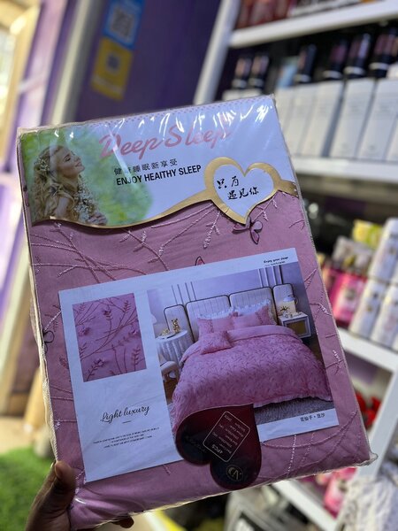 Parure de Lit Luxe Rose